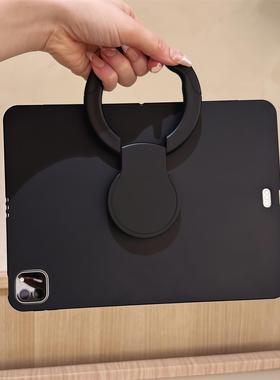 适用iPad 11寸2025款保护壳苹果air7/6保护套mini7第10代平板ipadpro新款带支架air5黑色tpu全包边防摔后盖壳