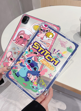 适用华为matepadpro2025款13.2保护套2024matepadair12防摔v8V7Pro气囊C5平板软壳SE彩绘X6荣耀567卡通后壳m5