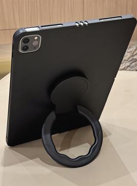 适用于2025新款OPPO Pad SE 平板保护套Pad 3 Pro全包padAir2黑色4pro硅胶一加12.1寸支架横竖支撑防摔保护壳
