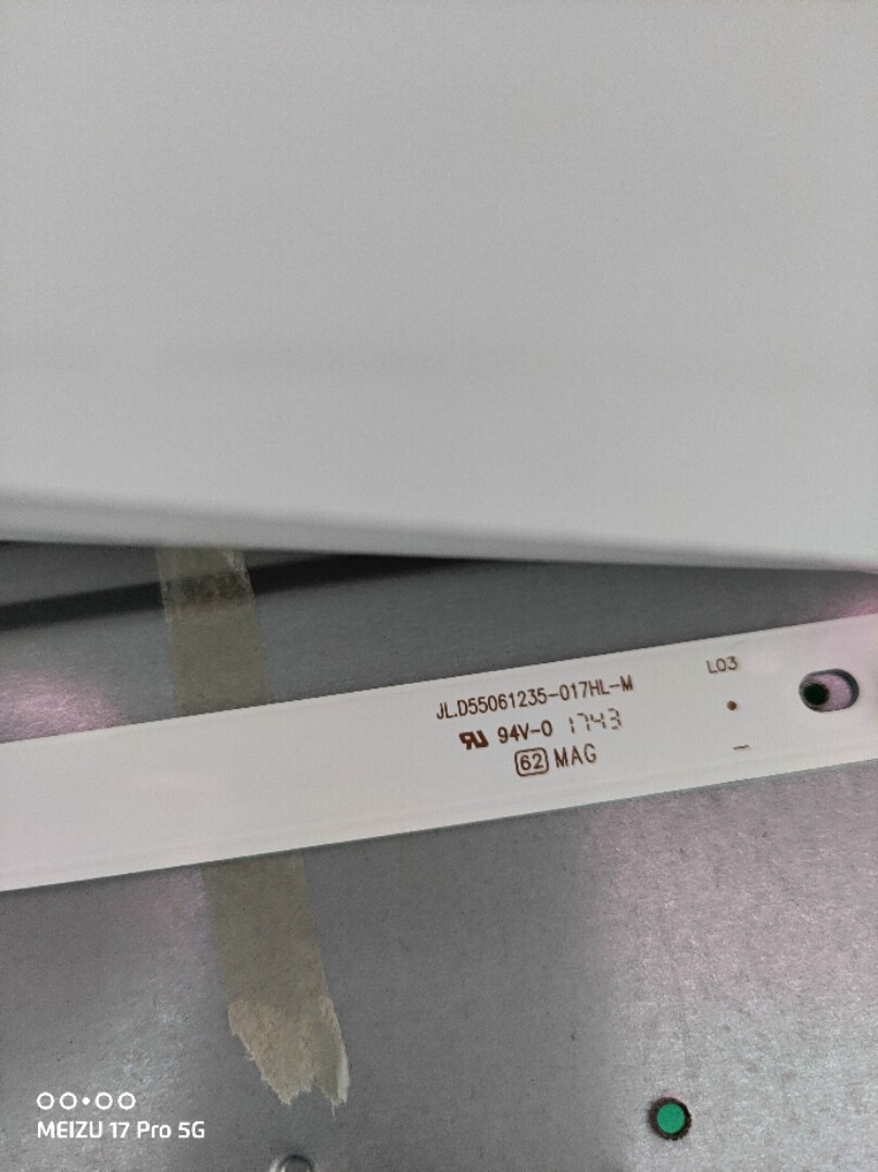 韩科TL-55K3夏新AP-55P MK-8388 电视灯条JL.D55061235-017HL/R-M