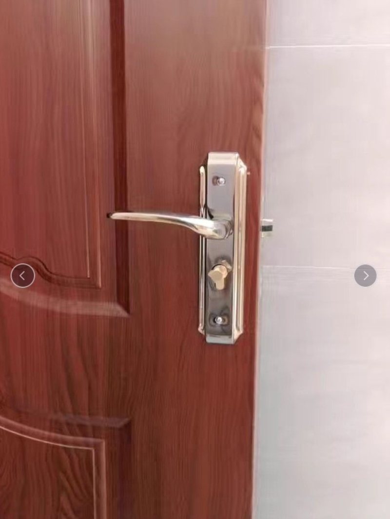 卧室门锁室内房门锁家用通用型门锁静音实木门锁把手门锁具三件套