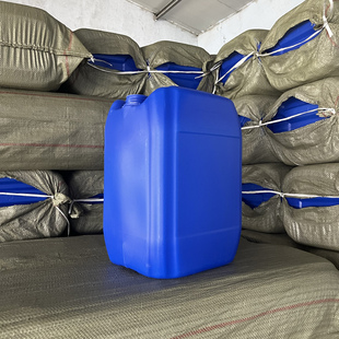 桶食品级密封化工桶25公斤30升酒精消毒液方形废液桶 加厚塑料堆码