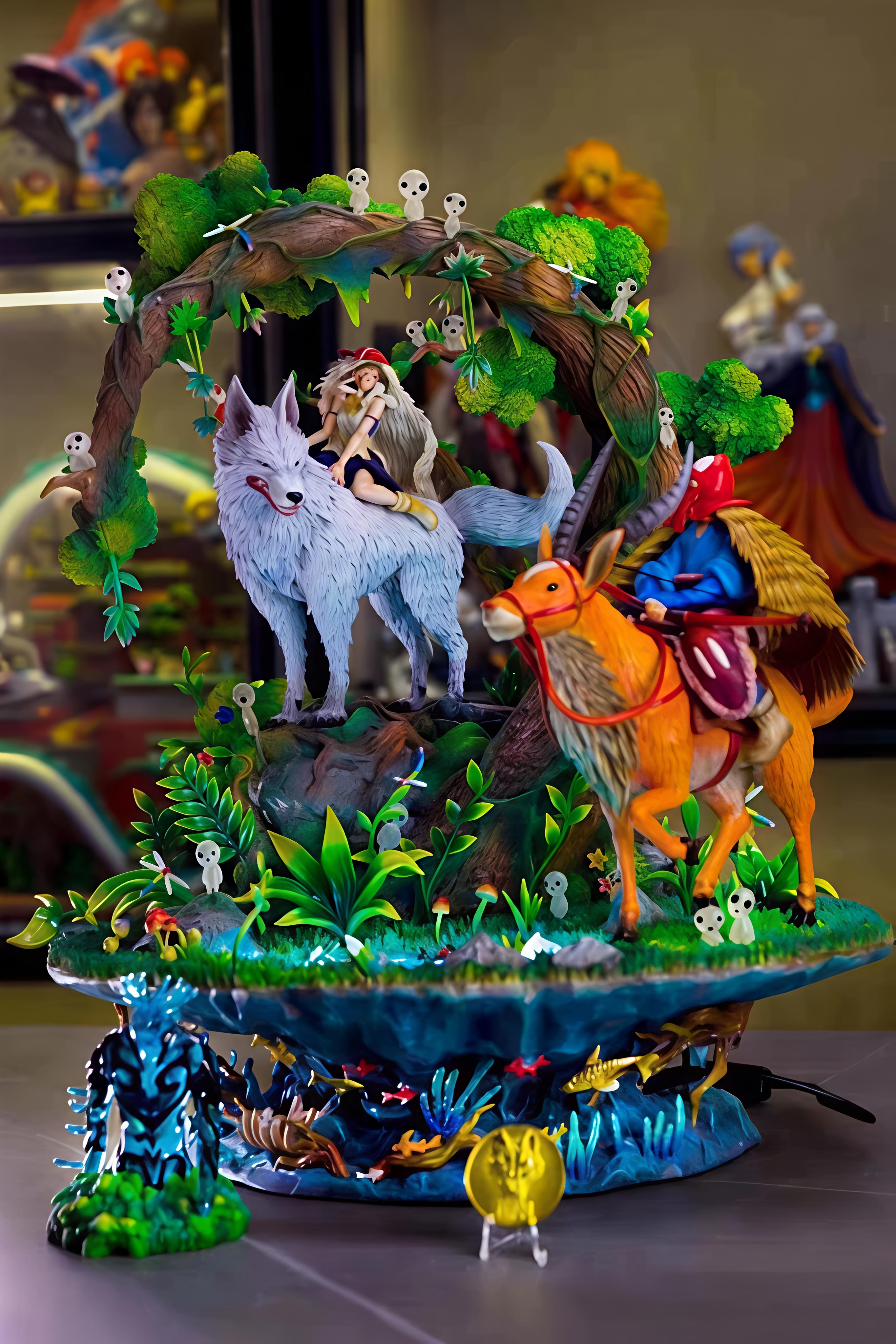 特价处理！宫崎骏动漫手办【只发图中九款】潮玩摆件生日礼物