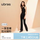 保暖裤 ubras空气层收腹打底裤 外穿紧身裤 鲨鱼裤 秋冬女 显瘦微喇裤