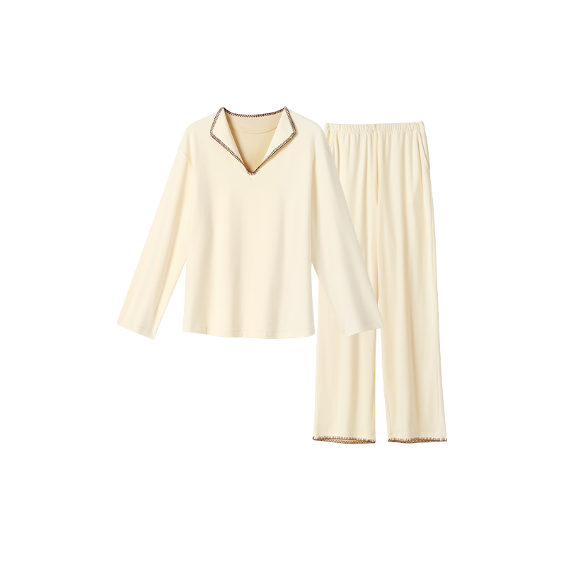 【刘雯同款】ubras软绵绵家居服奶酪绒睡衣羽绒化女款新款男秋冬