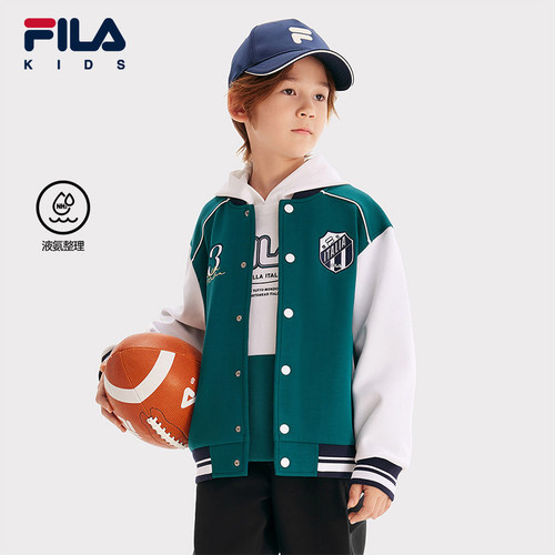 FILA斐乐男中大童针织上衣