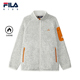 FILA斐乐儿童外套加绒2025冬季 新款 大小童运动上衣男女童校服神器