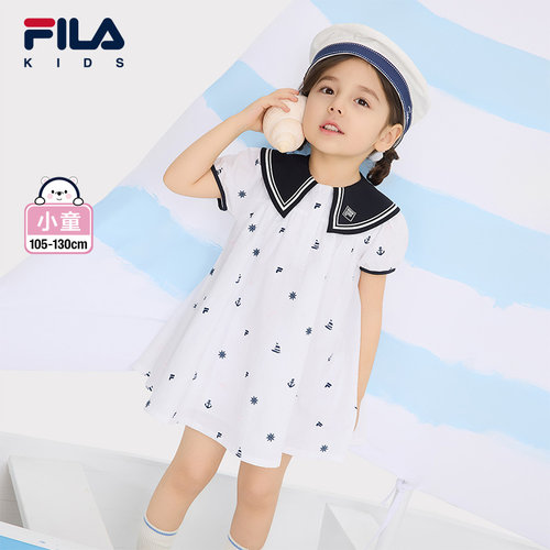 FILA斐乐女小童碎花裙子