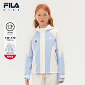 FILA 中大童学院风上衣 新款 HARVARD哈佛联名女童外套2025年秋季