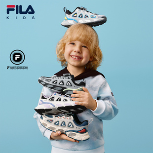 FILA斐乐儿童童鞋跑步鞋2025年冬季新款男女童小童运动鞋子妙角