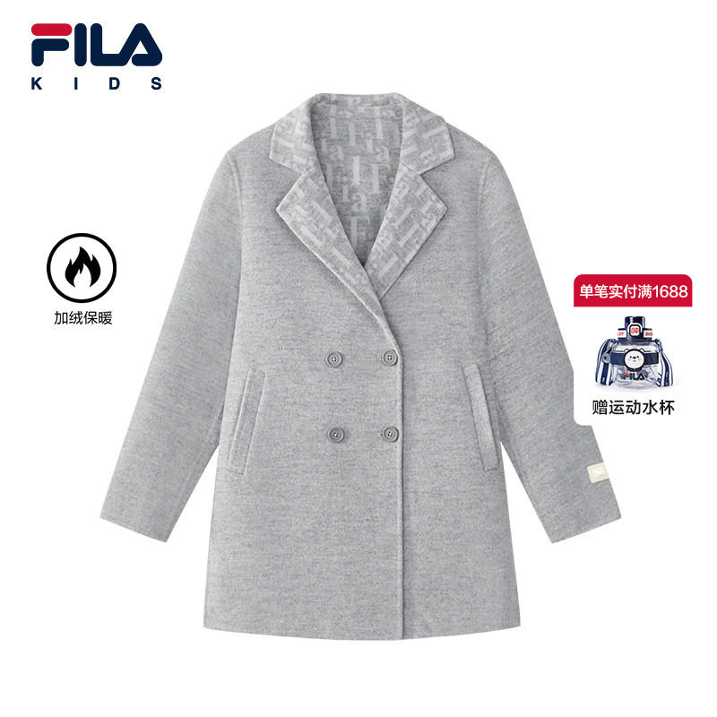 FILA斐乐女中大童梭织外套