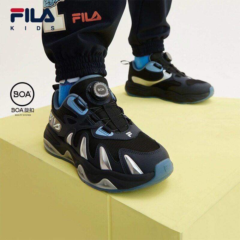 FILA斐乐童鞋儿童综训鞋秋冬款中大童男女童户外鞋防滑运动鞋潮