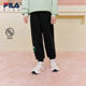 FILA斐乐儿童熊猫运动长裤 子 男女童AAA抗菌休闲裤 2025年秋季 新款
