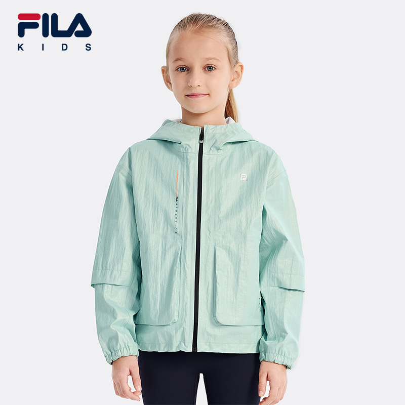 FILA斐乐儿童连帽梭织上衣