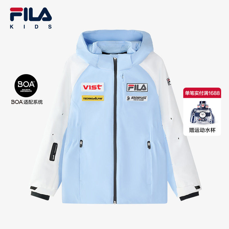 FILA斐乐中大童滑雪户外外套