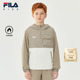 FILA斐乐儿童加绒卫衣2025年冬季 新款 男童中大童户外运动连帽上衣