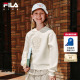 新款 FILA 女童连帽卫衣2025年秋季 HARVARD哈佛联名童装 休闲上衣