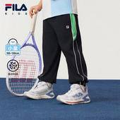 新款 男小童运动长裤 裤 子2025年秋季 旋冰科技 FILA斐乐儿童童装