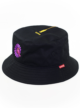 AZ 官方店铺 艺术家联名 TOMIE 舌头花 格列佛 黑色 渔夫帽 新品