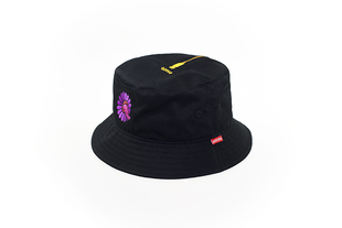 AZ 官方店铺 艺术家联名 TOMIE 舌头花 格列佛 黑色 渔夫帽 新品