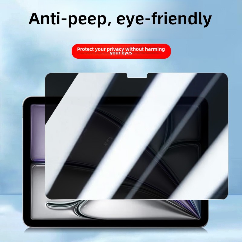 适用ipadair2防窥膜Air6 Apple M2平板电脑Ipadair 11寸钢化膜ipad13寸防窥膜Ipadari屏幕airr2ipadm2ar A1R