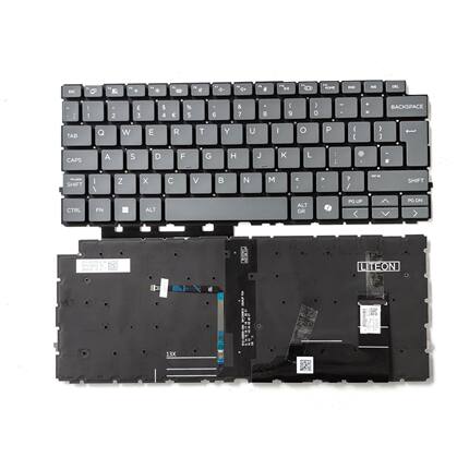 适用 HP X360 1040 G9 G10 G11  Fortis11 Elitebook 1040 灰  UK