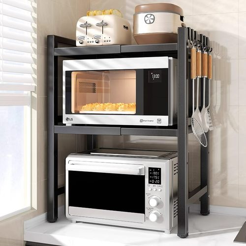厨房微波炉置物架多层收纳支架