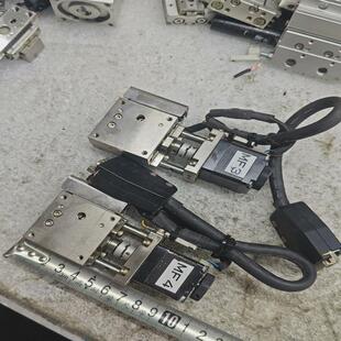 拆p F实物拍摄 GMT台湾高明铁40台面电动滑台 AX40