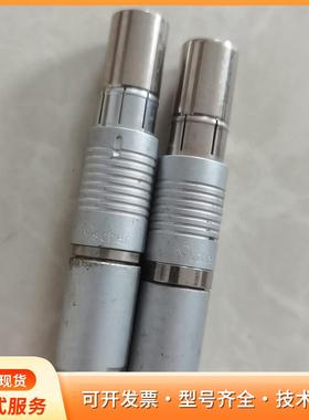 FISCHER费舍尔插头，一对，红色和蓝色的，瑞士制造。实p