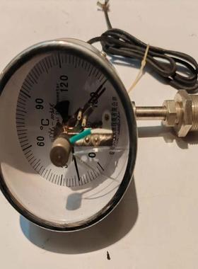 安微天民WTYX2-1032X电接点远传双金属温度计，长3p