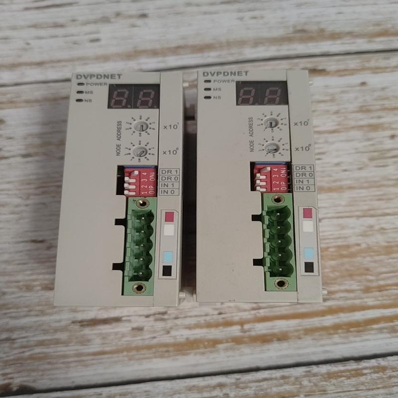 拆机台达模块，DVPDNET-SL  实物拍摄，功能包好，p