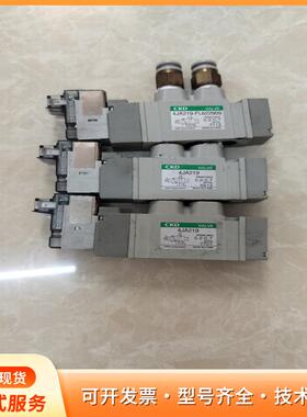 拆机CKD电磁阀4JA219，压力范围0.2-0.7MPaP