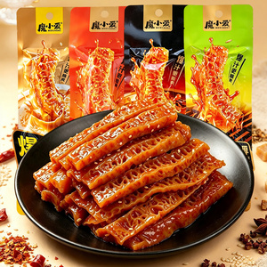 魔小爱爆汁素蹄筋厚切多种口味解馋网红素食零食休闲办公解馋小吃