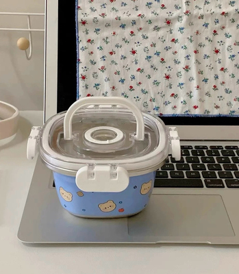 打工人也要好好吃饭~316不锈钢卡通便当盒户外保鲜盒水果储存盒