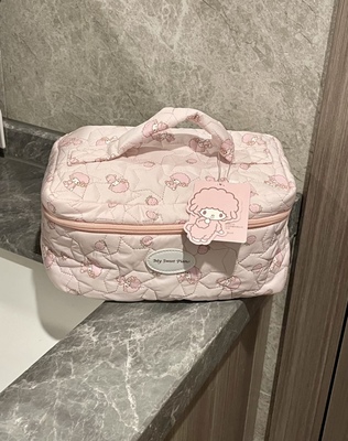 piano小羊必爱诺可爱化妆包/收纳包云朵包便携式大容量洗漱包