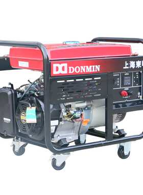 东明DONMIN 单相8kw小型施工户外工程汽油发电机组 DM10000CXD
