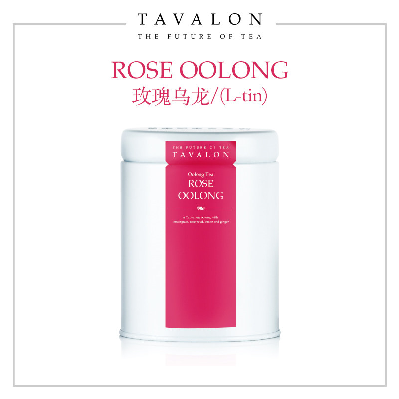 tavalon原装进口玫瑰乌龙120g台湾乌龙调配下午茶大灌装新品包邮