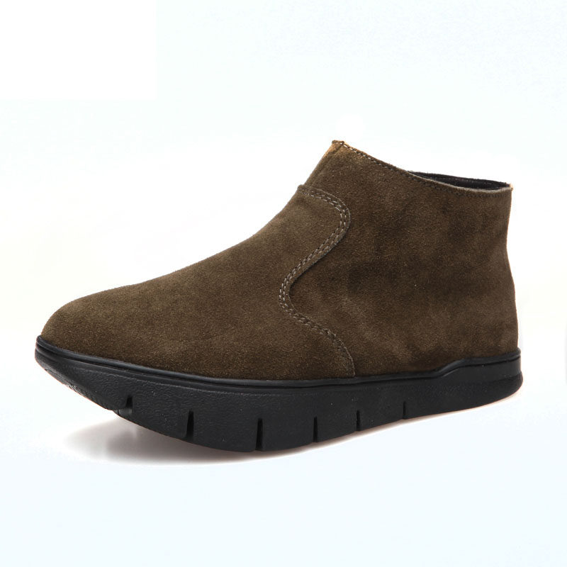 K型秋冬加绒前高后低盆矫正鞋
