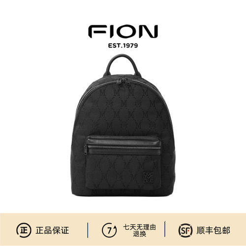 FION菲安妮双肩包男大容量高颜值学生背包出行通勤百搭NAAMJOK002