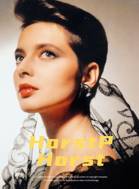 Horst P Horst 30年代的时尚传奇摄影师 摄影学习素材