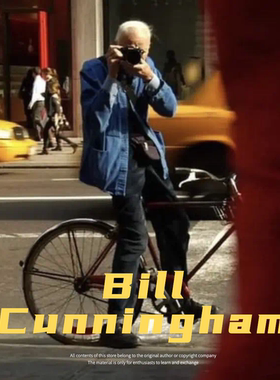 比尔·坎宁安Bill Cunningham 黑白街头时尚摄影 参考素材