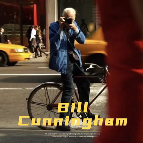 比尔·坎宁安Bill Cunningham 黑白街头时尚摄影 参考素材