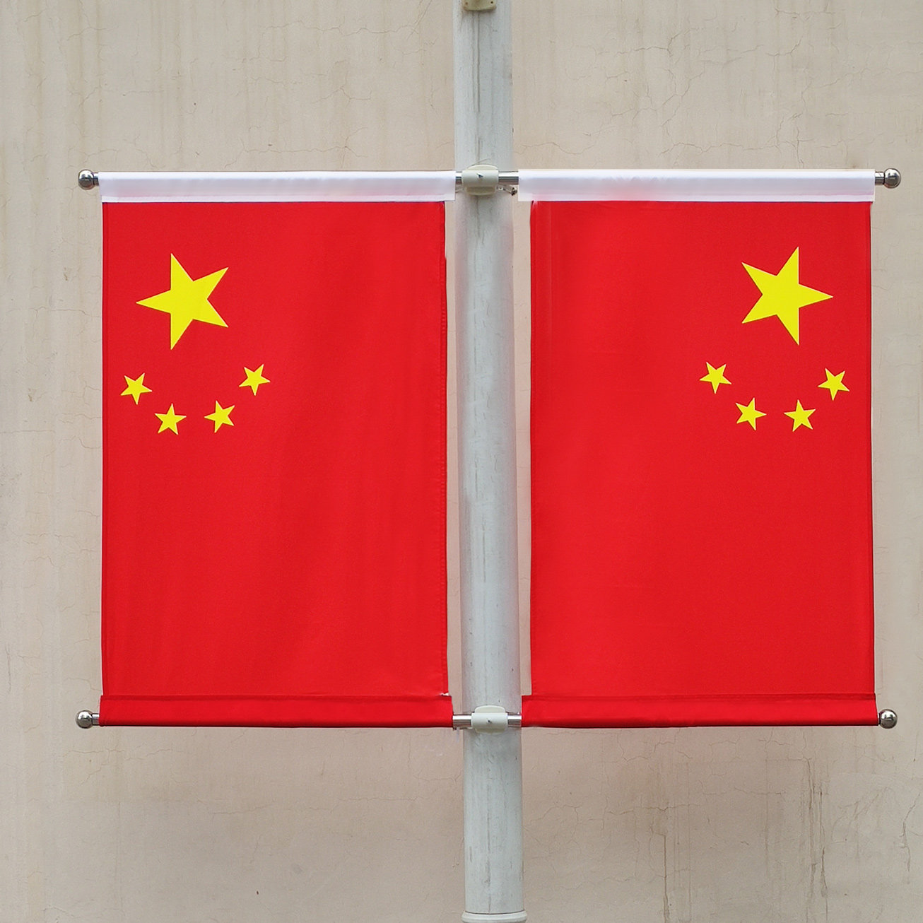 旗帜灯杆国旗装饰工字国旗