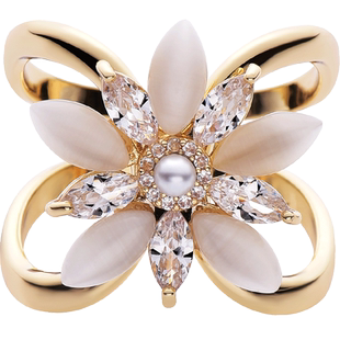 丝巾扣高端衬衫飘带衣角打结扣多功能打蝴蝶结懒人流行围巾方巾扣