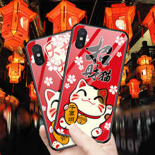 苹果x iphonexs新款max玻璃手机壳1