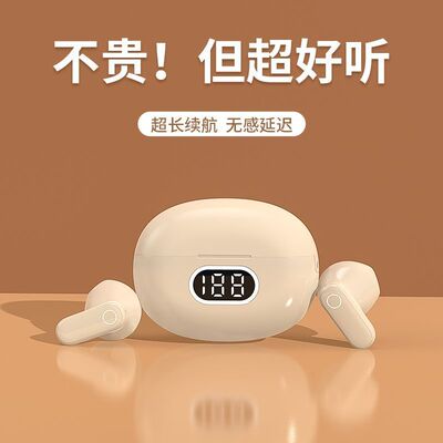 TWS迷你无线蓝牙耳机高音质超长续航入耳式降噪运动专用2024新款