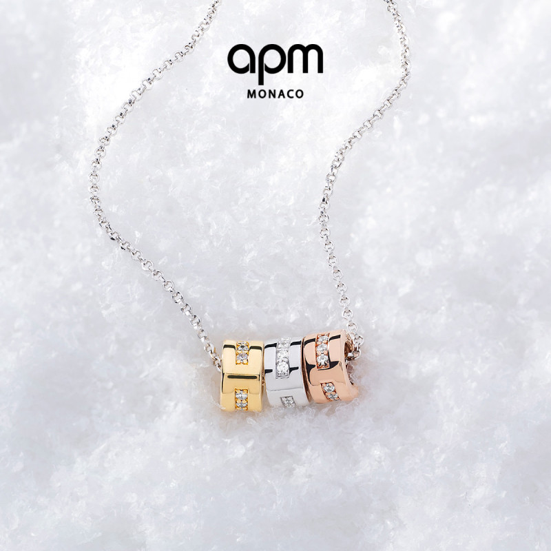 APM摩斯密码项链可调节礼物