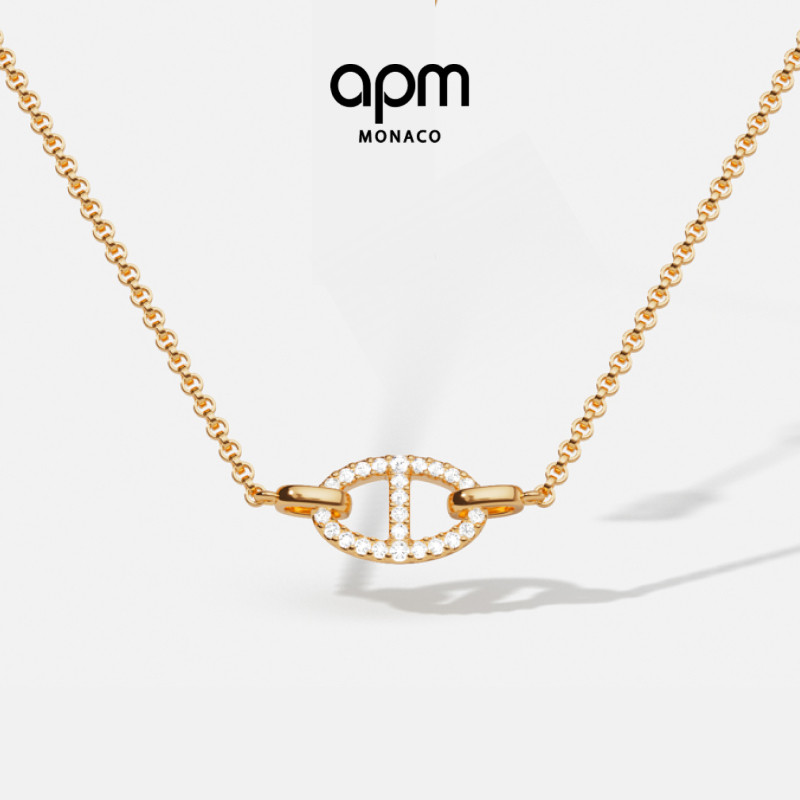 APMMailleMarine项链金色