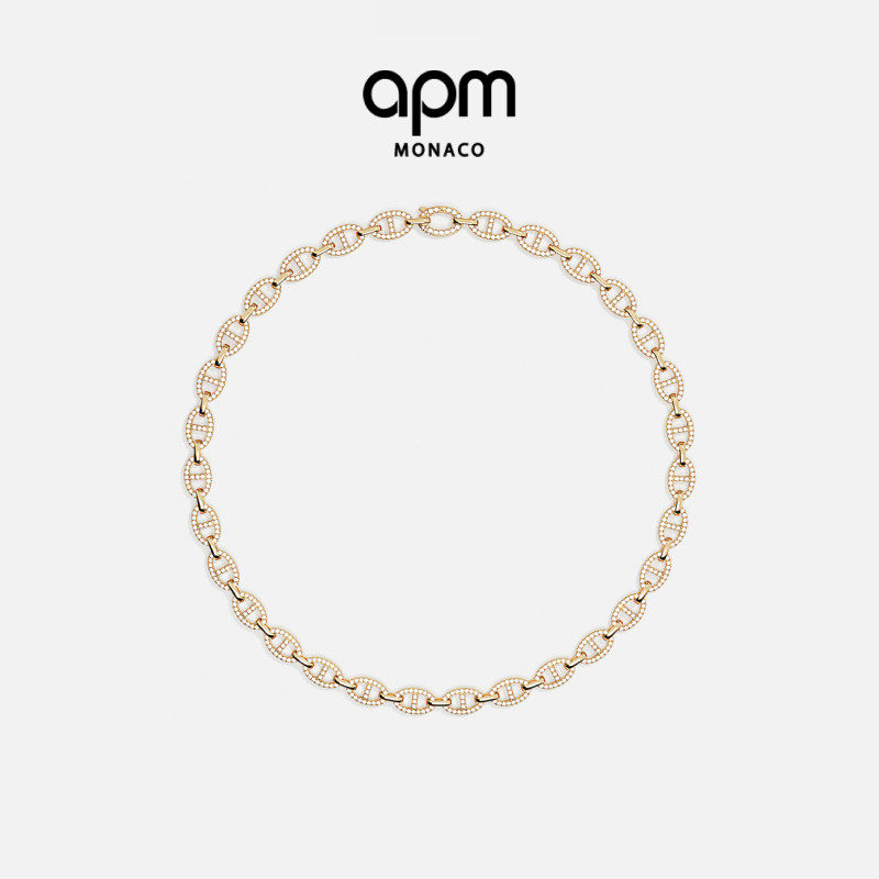 APMMailleMarine链环项链