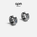 APM 耳环女浪漫耳饰耳钉送人生日新年礼物 Monaco蓝色LOVE摩斯密码